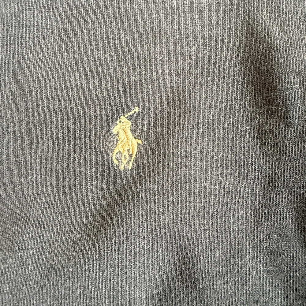 Polo by Ralph Lauren Men's Black V-Neck Sweatshirt - Picture 2 of 4
